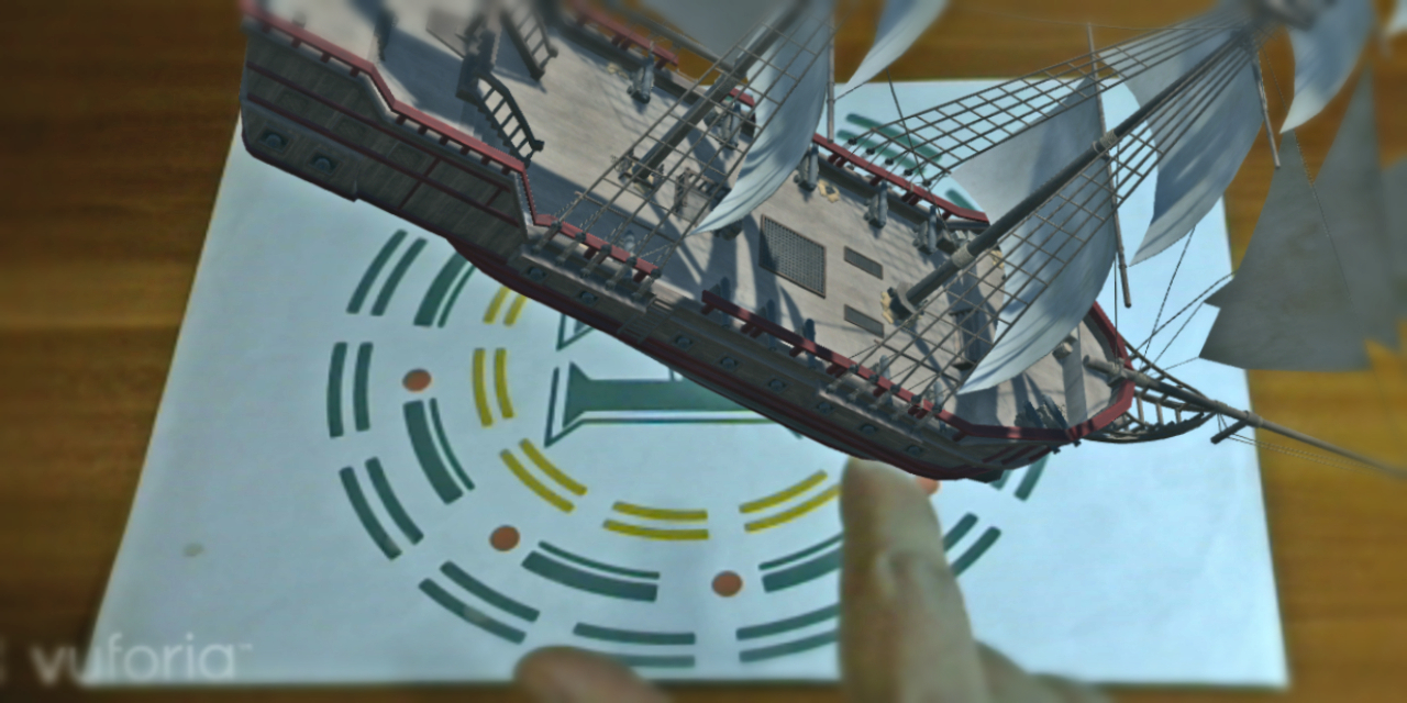 Affine Transformation of Virtual 3D Object Using 2D Localization of Fingertips